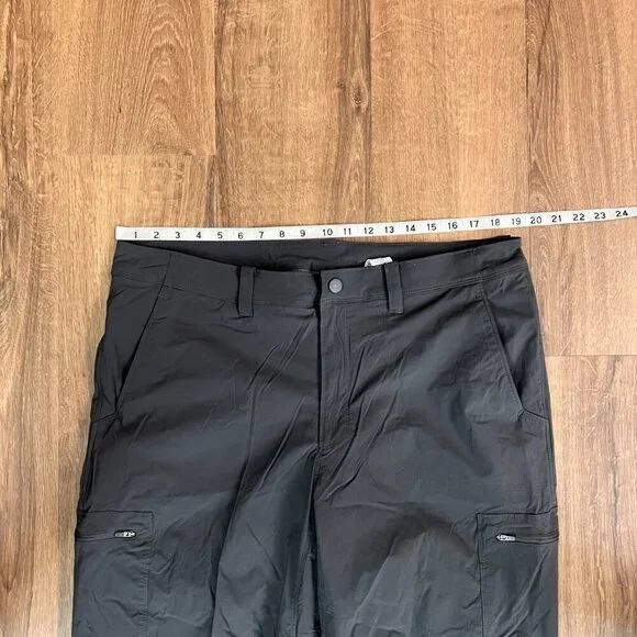 LL Bean Men's Cresta Hiking Pants, Standard Fit, Fleece-Lined Gray Sz 38 - Picture 6 of 12